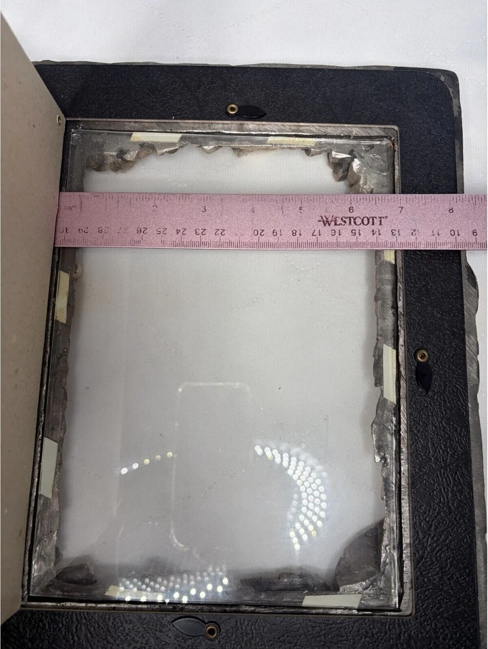 Vintage Ornate Gold-Tone Baroque Picture Frame – Decorative Floral 9”X7”